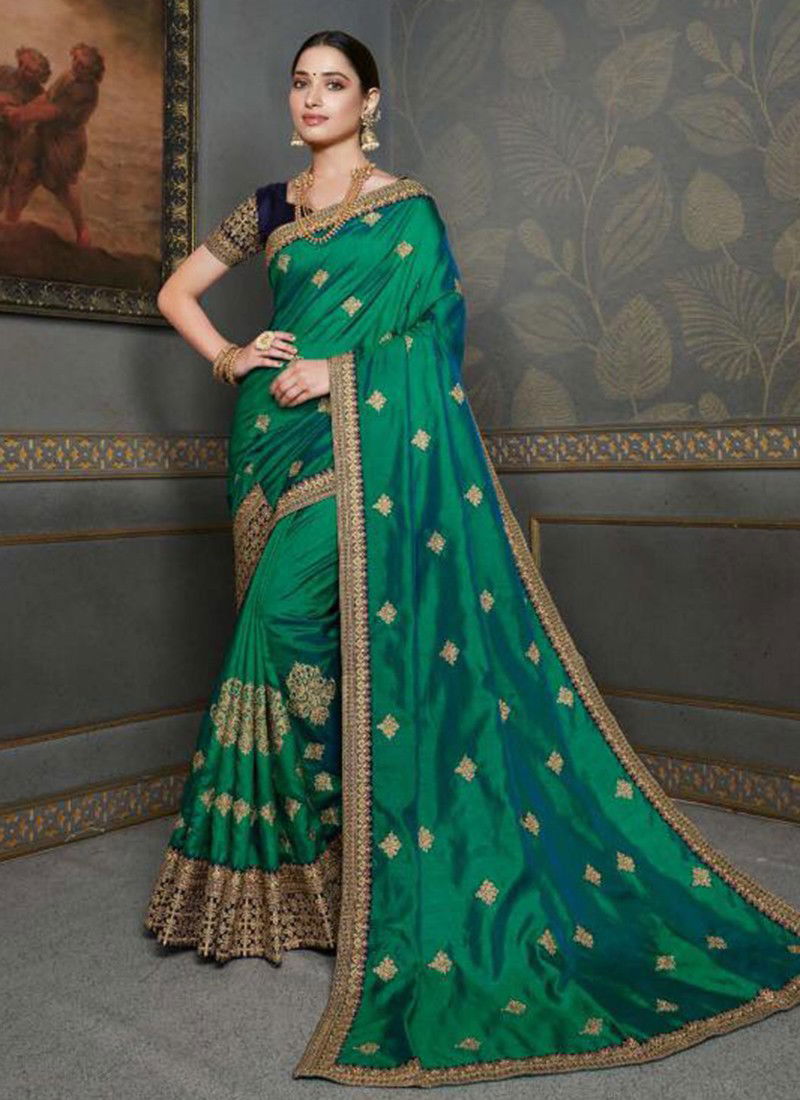 JOH RIVAAJ JHALAK VOL 53 Fancy Latest Designer Wedding Wear Vichitra silk Embroidery Work Heavy Stylish Saree Collection